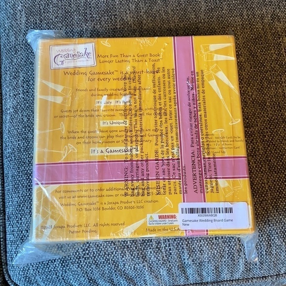 Wedding Gamesake - keepsake - sealed NIB bachelorette party & honeymoon - Picture 3 of 4